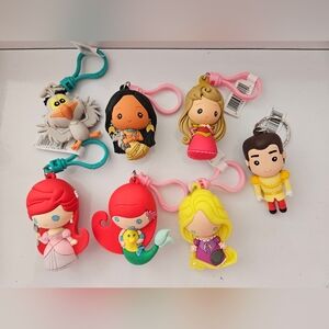 Disney Princess and Friends Keychain Collection